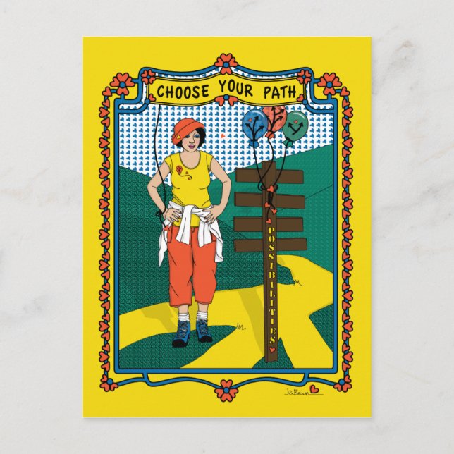 Choose Your Path_B_ Postcard (Front)