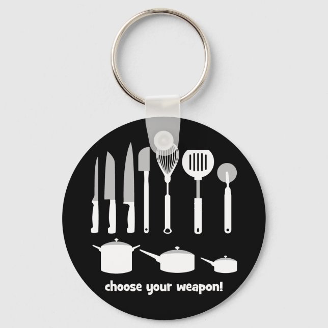 choose your weapon key ring (Front)