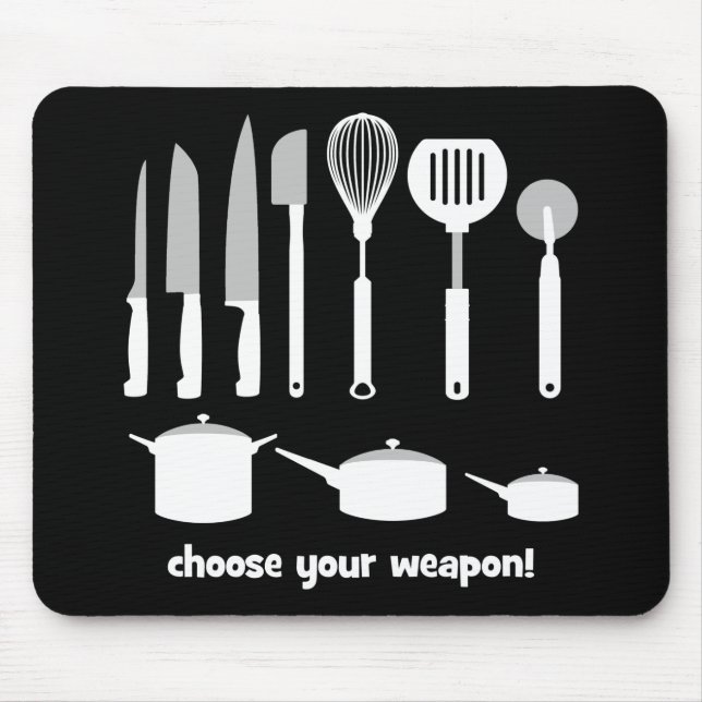choose your weapon mouse pad (Front)