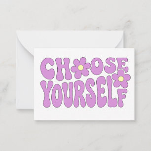 Choose yourself card