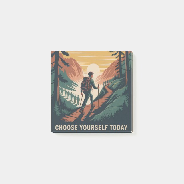 Choose Yourself Today Post-it Notes (Front)