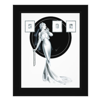 Choosing Her Man by George Petty Photo Print