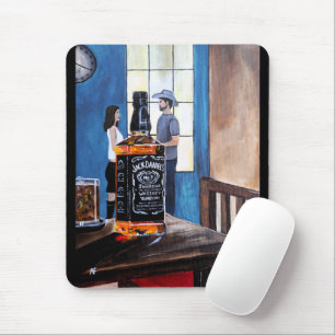 Choosing Texas Painting by Alfred Fox Mouse Pad