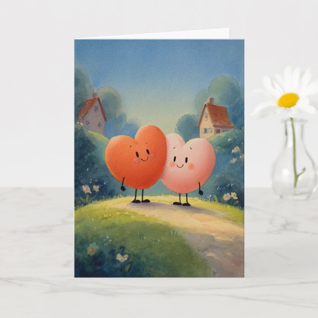 Choosing You Always Valentine Card (Small Plant)