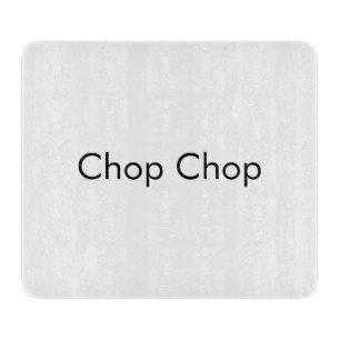 Chop chop cutting board