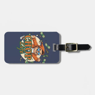 Chop life luggage tag