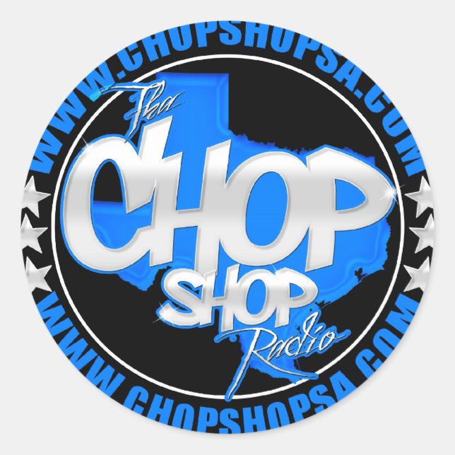CHOP SHOP STICKERS (Front)