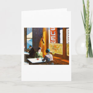 Chop Suey - Edward Hopper Card