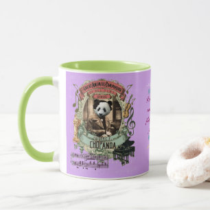 Chopanda Funny Panda Great Animal Composer Chopin Mug