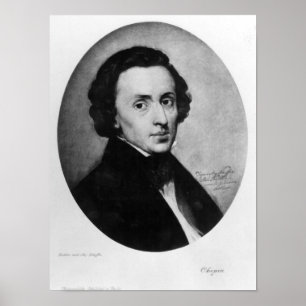 Chopin, 1858 poster