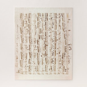 Chopin Classical Music Score Puzzle