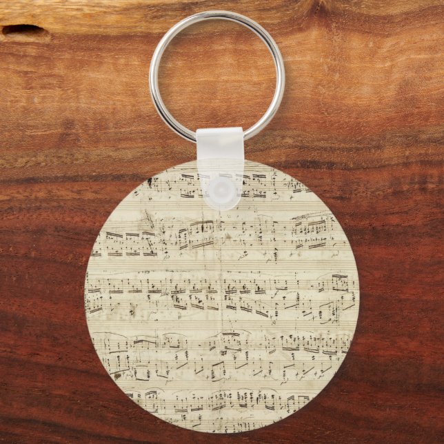 Chopin - Polonaise Key Ring (Front)
