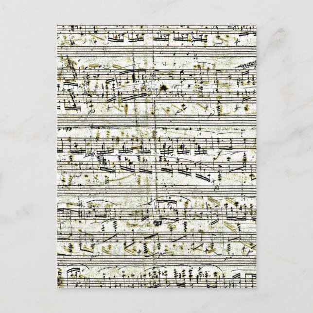 Chopin: Polonaise Postcard (Front)