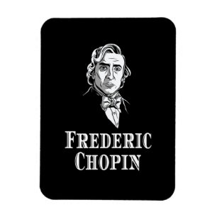 Chopin Portrait Classical Music Magnet