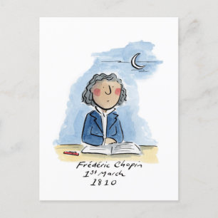 Chopin Postcard