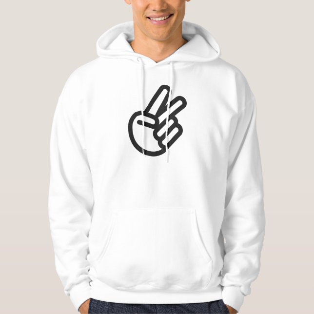 chopped finger hoodie (Front)