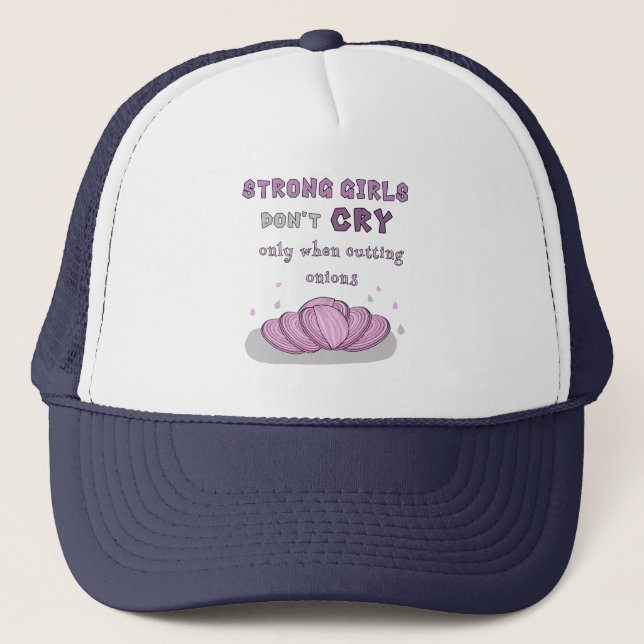 Chopped onion trucker hat (Front)