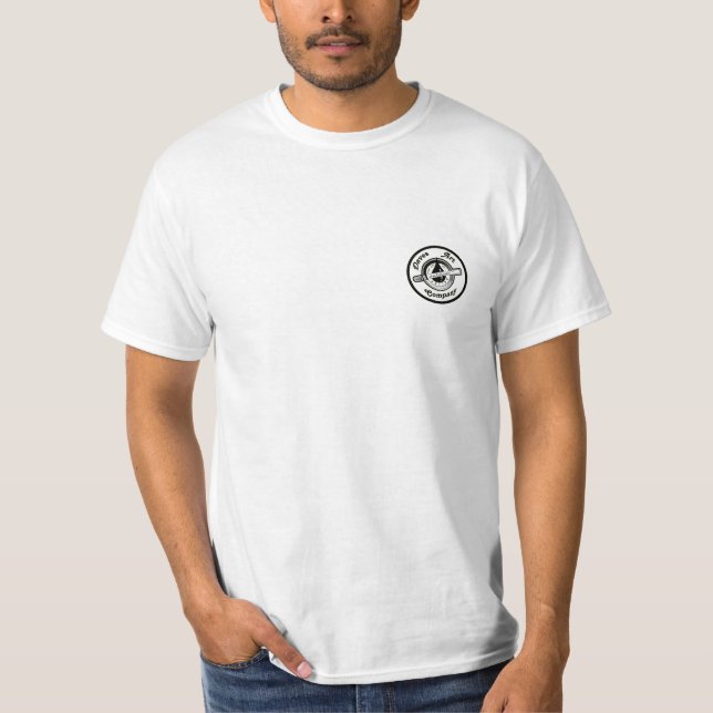 Chopper 1 (back) & DAC Logo (front) T-Shirt (Front)