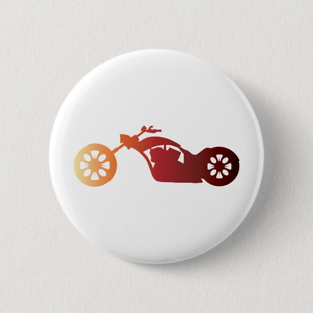 CHOPPER 6 CM ROUND BADGE (Front)