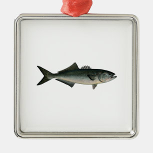 Chopper Bluefish Metal Tree Decoration