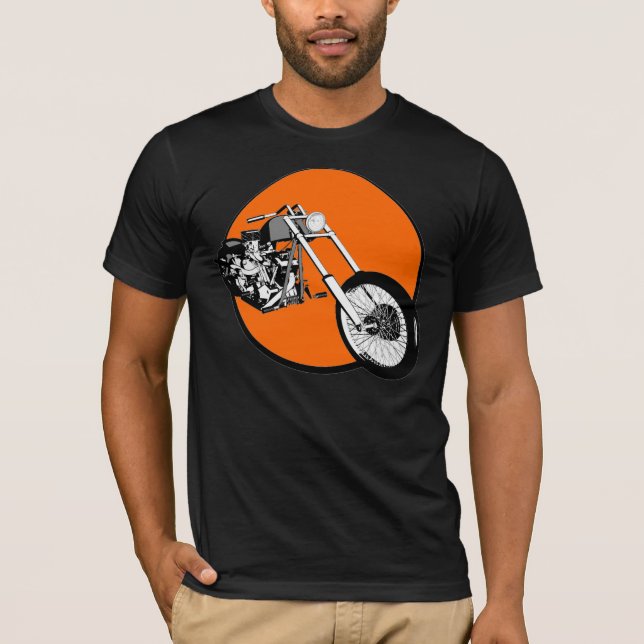 - Chopper - Hardcore Custombike T-Shirt (Front)