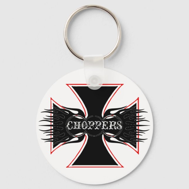 chopper maniac key ring (Front)