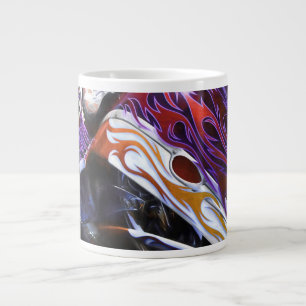 CHOPPER MOTORCYCLE TAIL OF A DRAGON LARGE COFFEE MUG