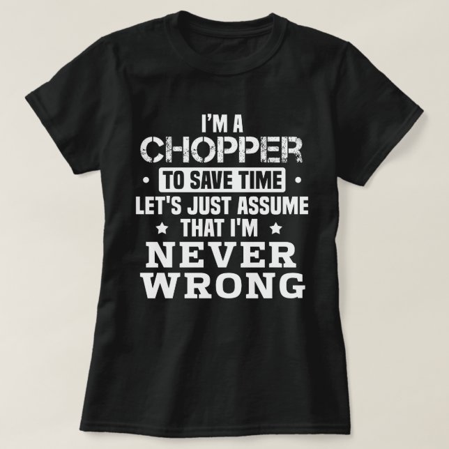 Chopper T-Shirt (Design Front)