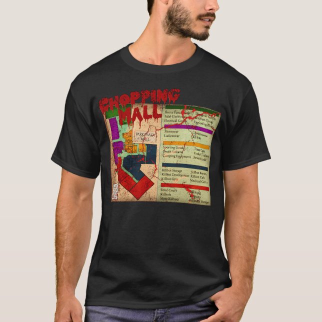 Chopping Mall V2 Horror Movie T-Shirt (Front)