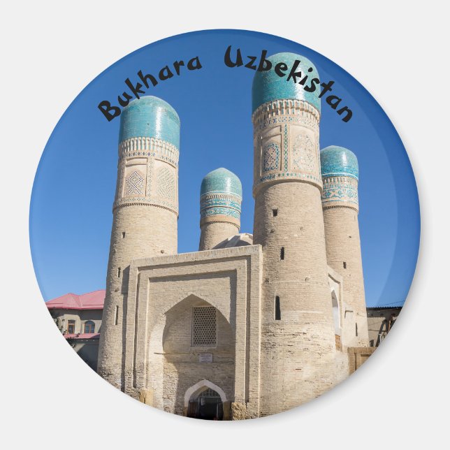 Chor Minor Madrassah - Bukhara, Uzbekistan Magnet (Front)