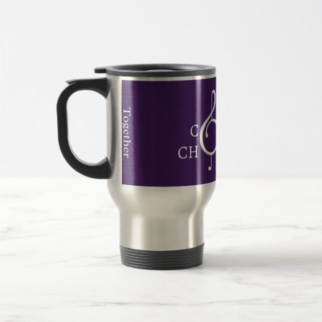 Chorale Handled Travel Mug (Left)