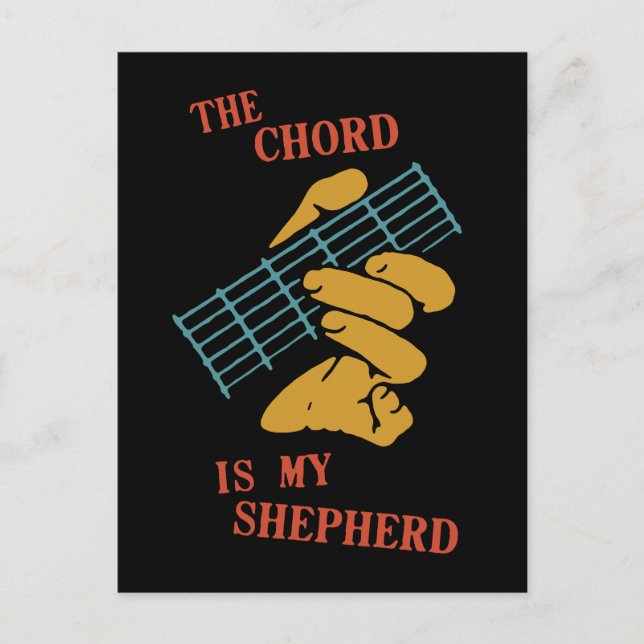 Chord Is My Shepherd Postcard (Front)