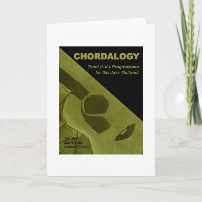 'Chordalogy' New Years Greeting Card (Front)