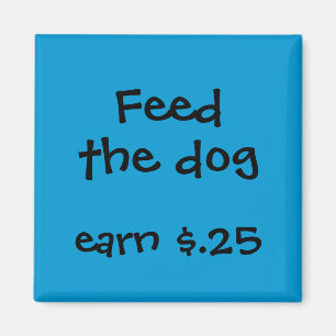 Chore Rewards for Kids Magnet