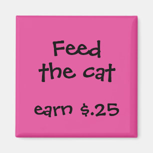 Chore Rewards for Kids Magnet