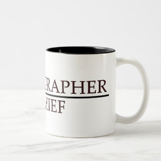 Choreographer in Chief Two-Tone Coffee Mug
