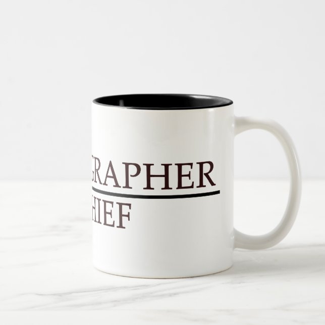Choreographer in Chief Two-Tone Coffee Mug (Right)
