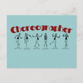Choreographer Postcard