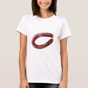 Chorizo sausage isolated as Cut T-Shirt