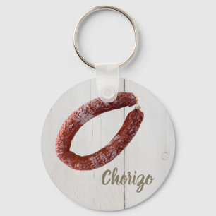 Chorizo Sausage Key Ring