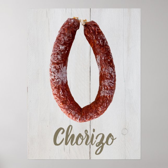 Chorizo Sausage Poster (Front)