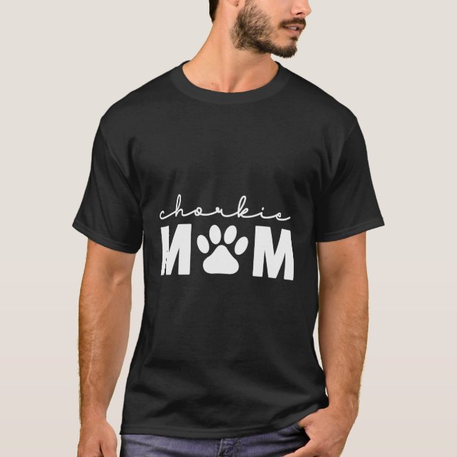 Chorkie Mum T-Shirt (Front)