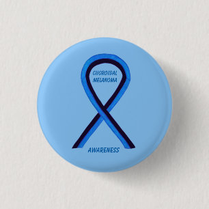 Choroidal Melanoma Awareness Ribbon Angel Pin