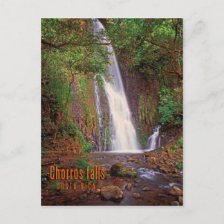 Chorros falls, Costa Rica Postcard
