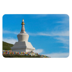Chorten of Tagong Monastery Magnet