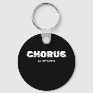 Chorus - Music Vibes Key Ring