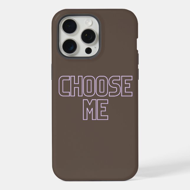 chose me iPhone case (Back)