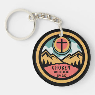 Chosen Christian Youth Key Ring