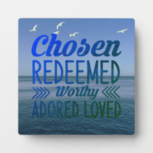 Chosen Redeemed   Plaque