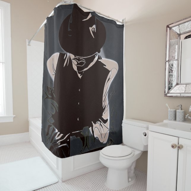CHOSEN - Shower Curtain (In Situ)